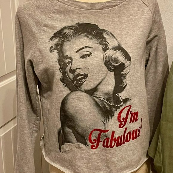 Marilyn Monroe Sweat Shirt - Picture 1 of 1